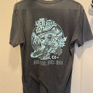 Yeti Gray Short Sleeve Tee